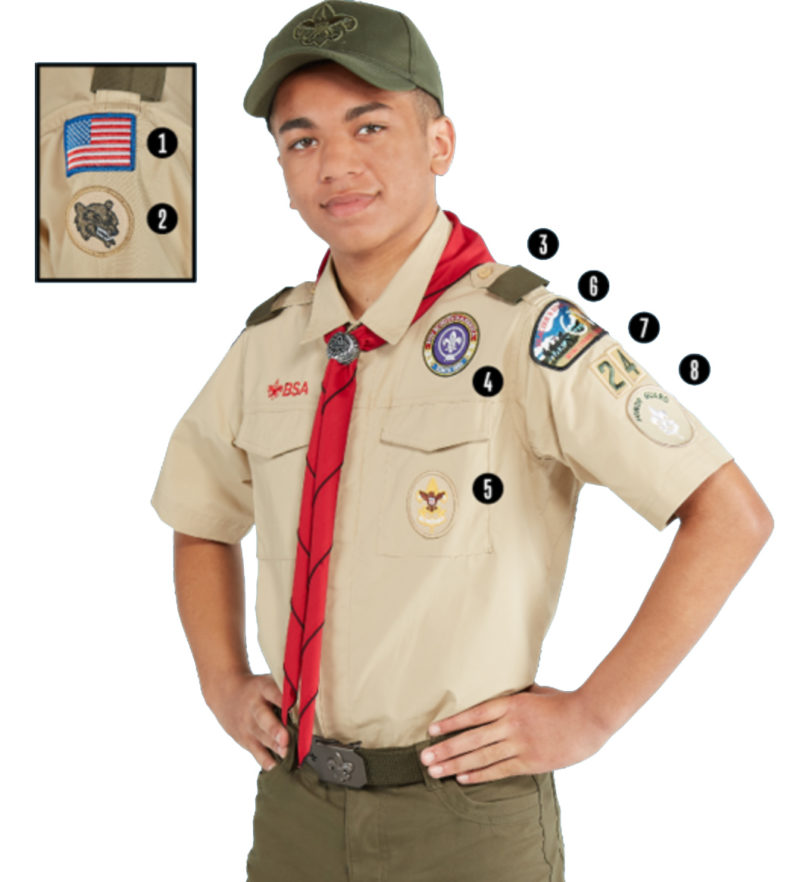 Scout uniform troop 245 alconbury